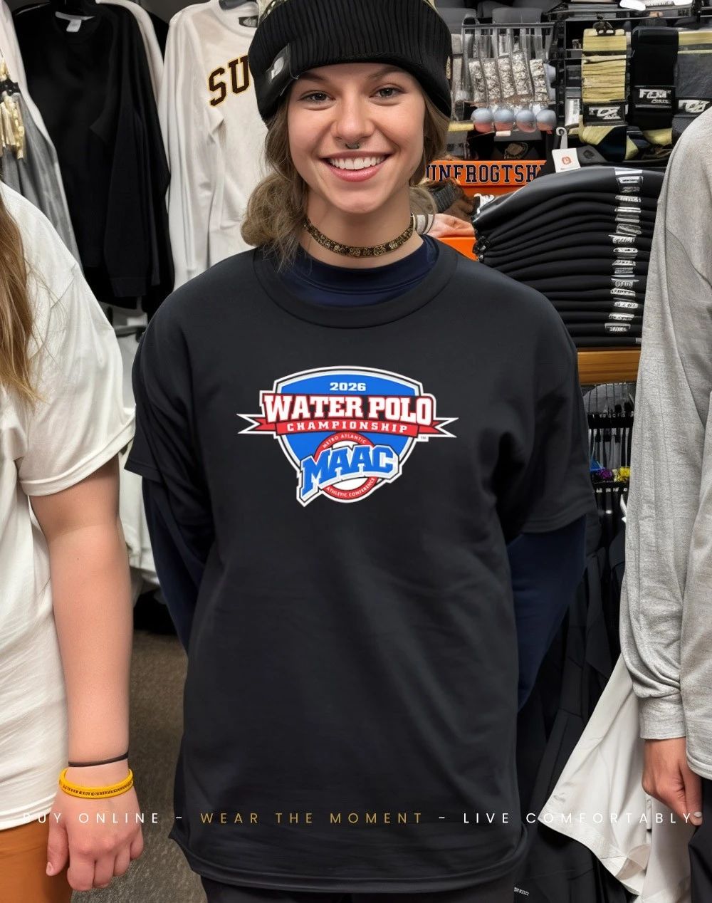 2026 MAAC Water Polo Championship logo shirt