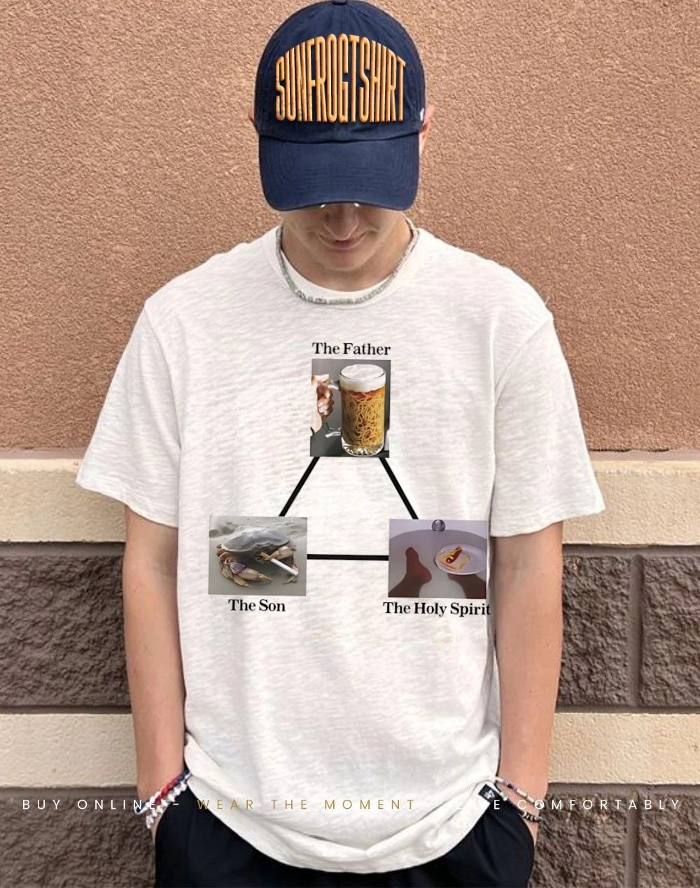 The holy trinity the father the son the holy spirit shirt