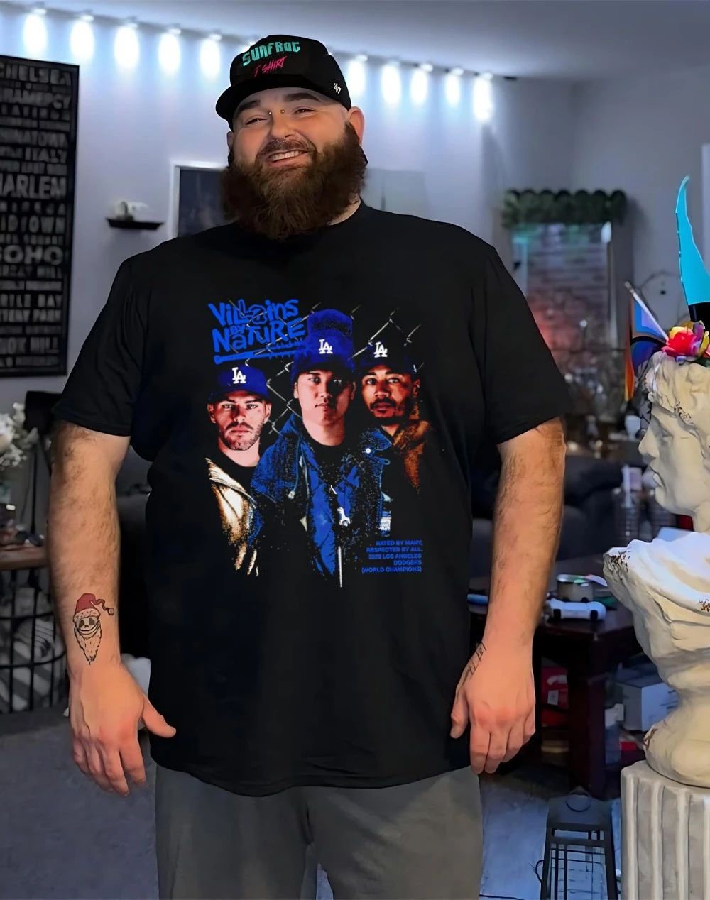 Los Angeles Dodgers Villains by Nature Happy Opening Day 2026 graphic shirt