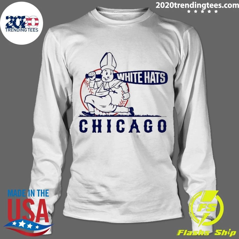 Pope Leo Xiv Chicago White Hats Shirt