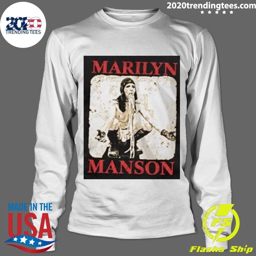 Marilyn Manson Merch 30th Anniversary Antichrist Superstar US Tour 2026 Vintage Shirt