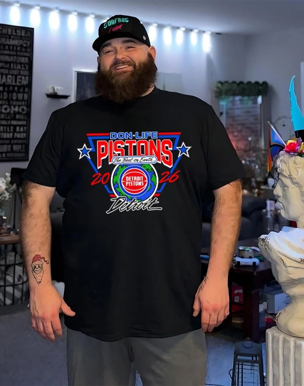 Detroit Pistons Pistons x DON LIFE 313 Day 2026 shirt