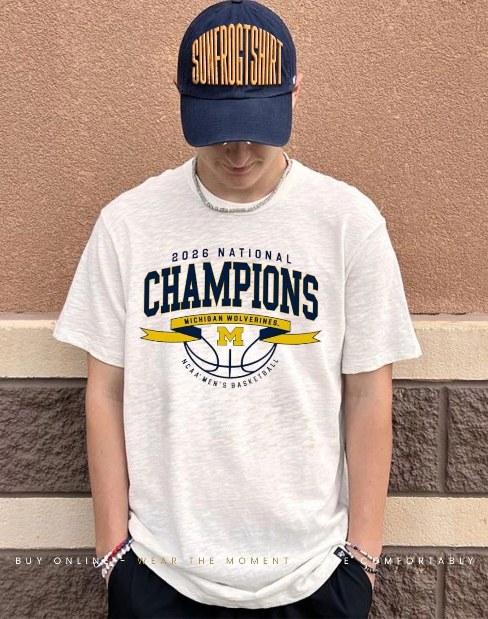 Michigan 2026 Basketball National Champions Ribbon Wings shirt