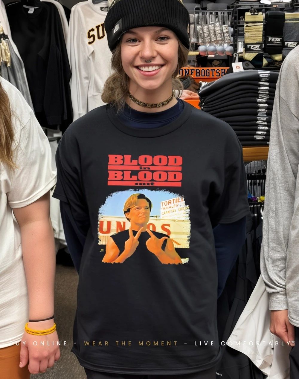 Blood In Blood Out graphic shirt