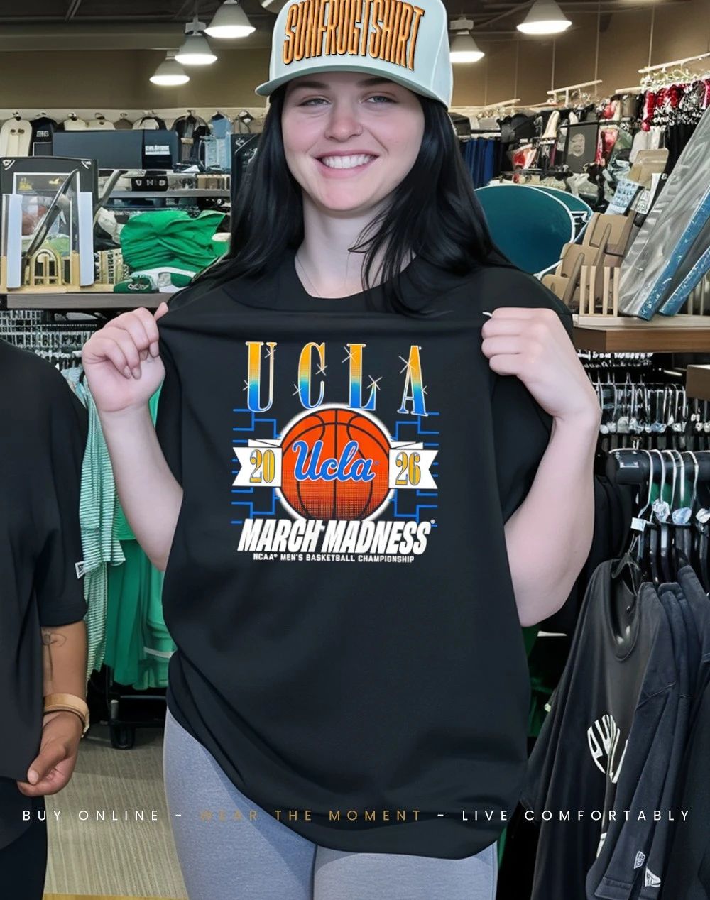 UCLA Bruins MBB 2026 March Madness logo shirt
