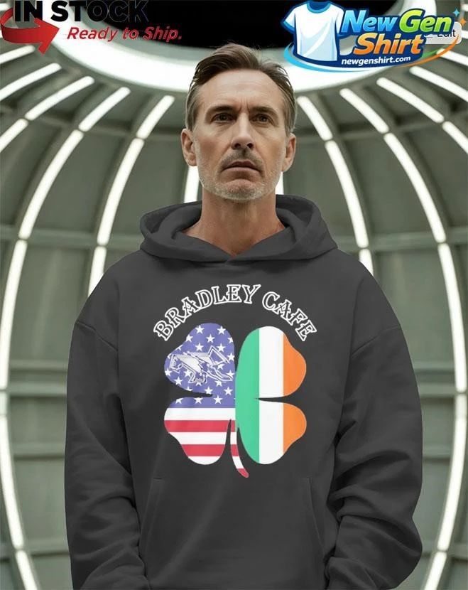 Bradley Cafe Providence Ri Est 1937 Logo Shirt