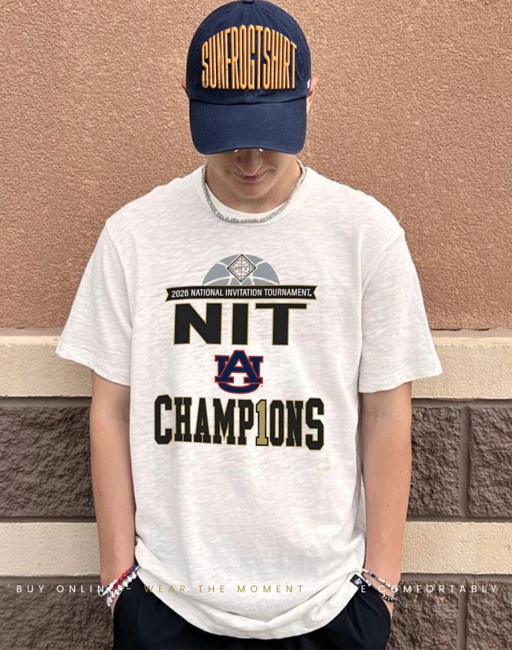 Auburn Tigers 2026 Division I Men’s Basketball NIT Champions shirt