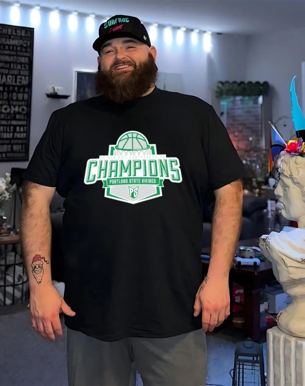 Portland State Vikings Men’s Basketball 25 Big Sky Conference Champions shirt