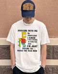 Simpsons Arguing with me is pointless I knew I’m just trying to make you mad now shirt