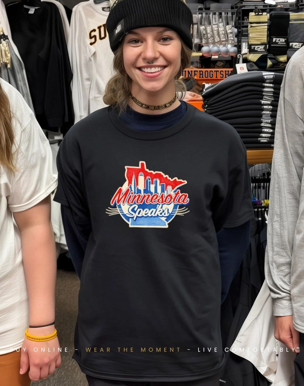 Minnesota Speaks special request city skyline shirt