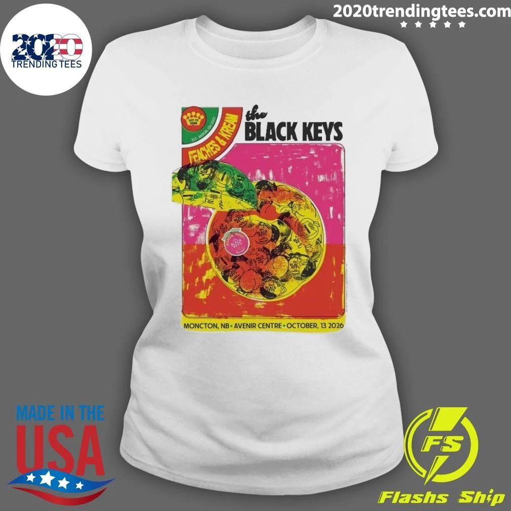 The Black Keys In Moncton NB On October 13 2026 Shirt