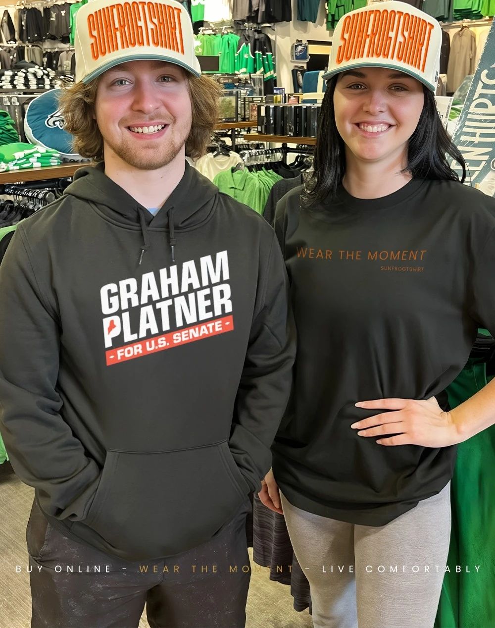 Graham Platner for US Senate shirt