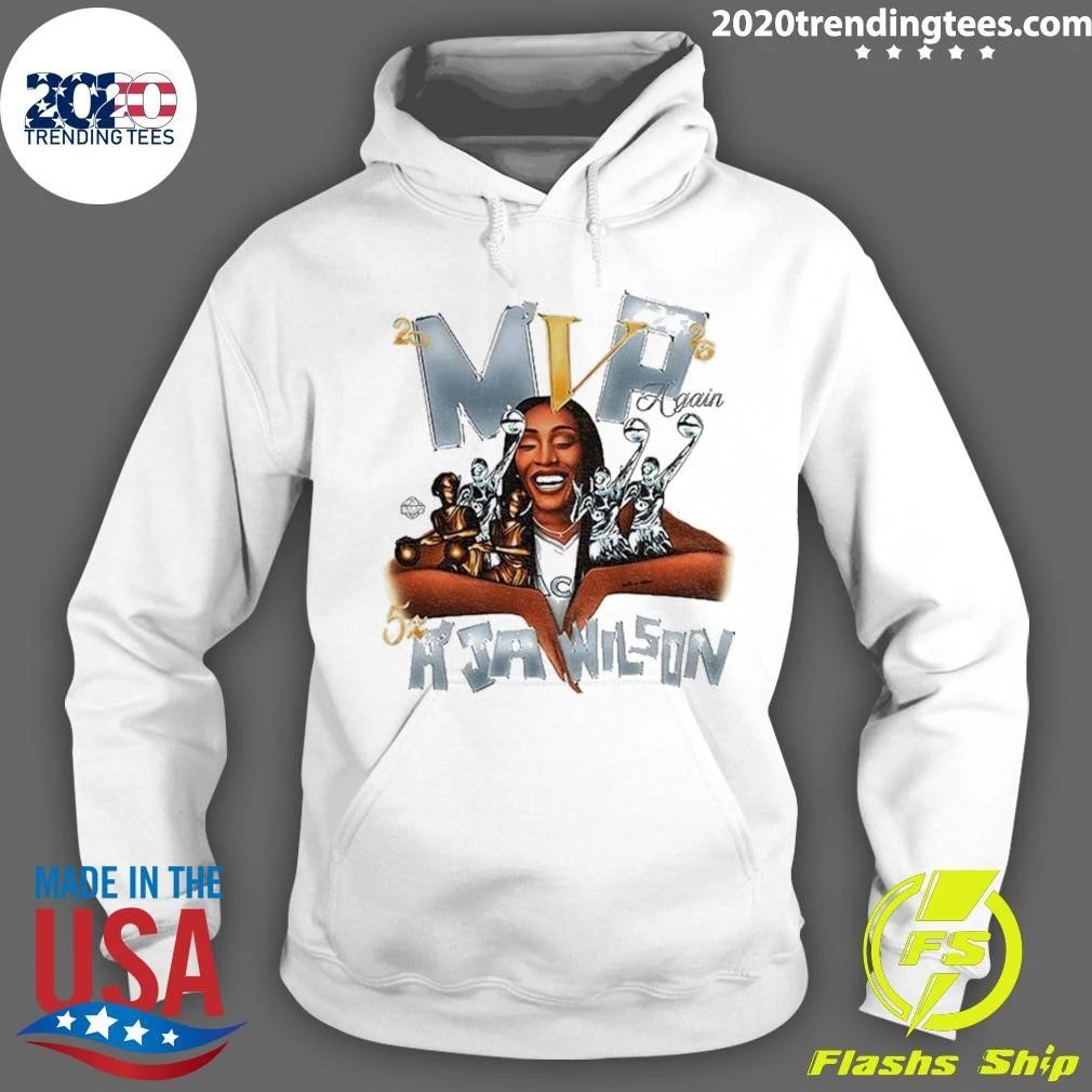 A’ja Wilson Las Vegas 5x Mvp Again 25-26 Shirt