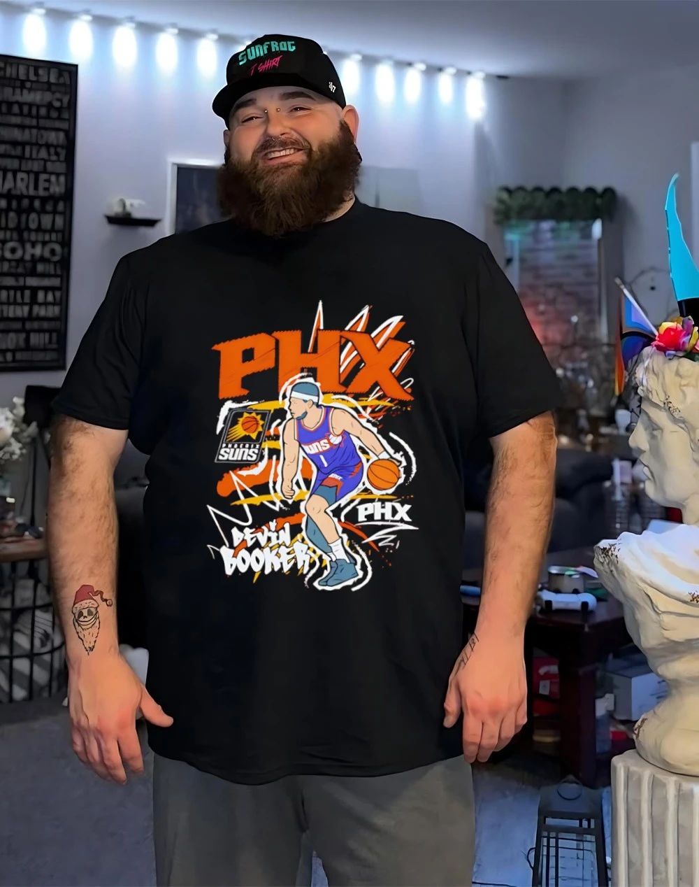 Devin Booker Phoenix Suns Chalked Up shirt