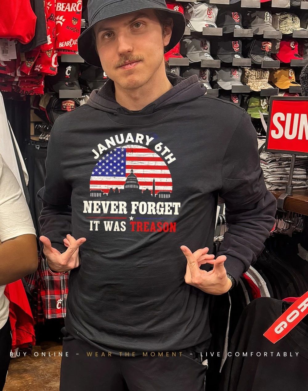 January 6th Never forget it was treason skyline shirt