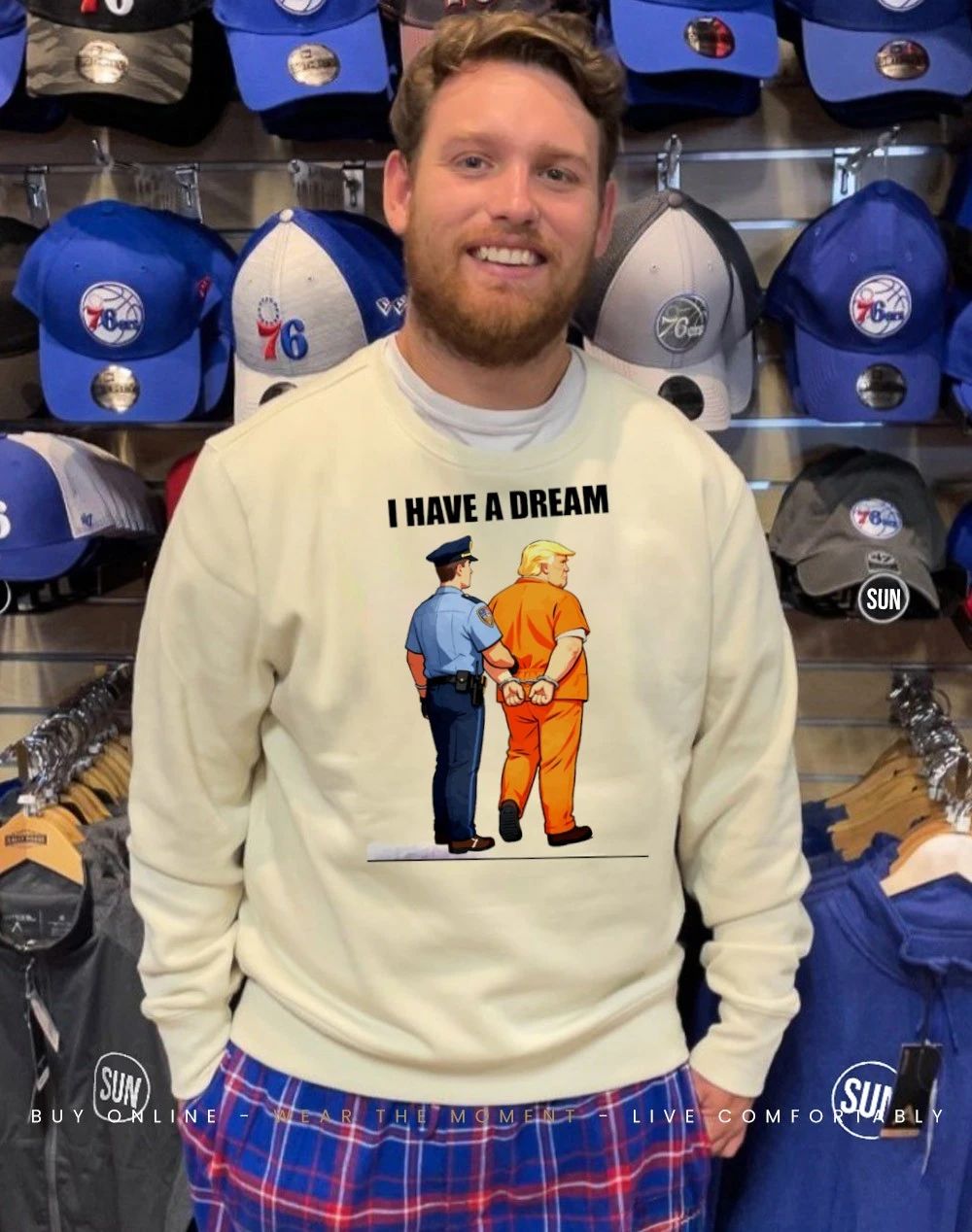 I have a dream Trump arrested by police shirt