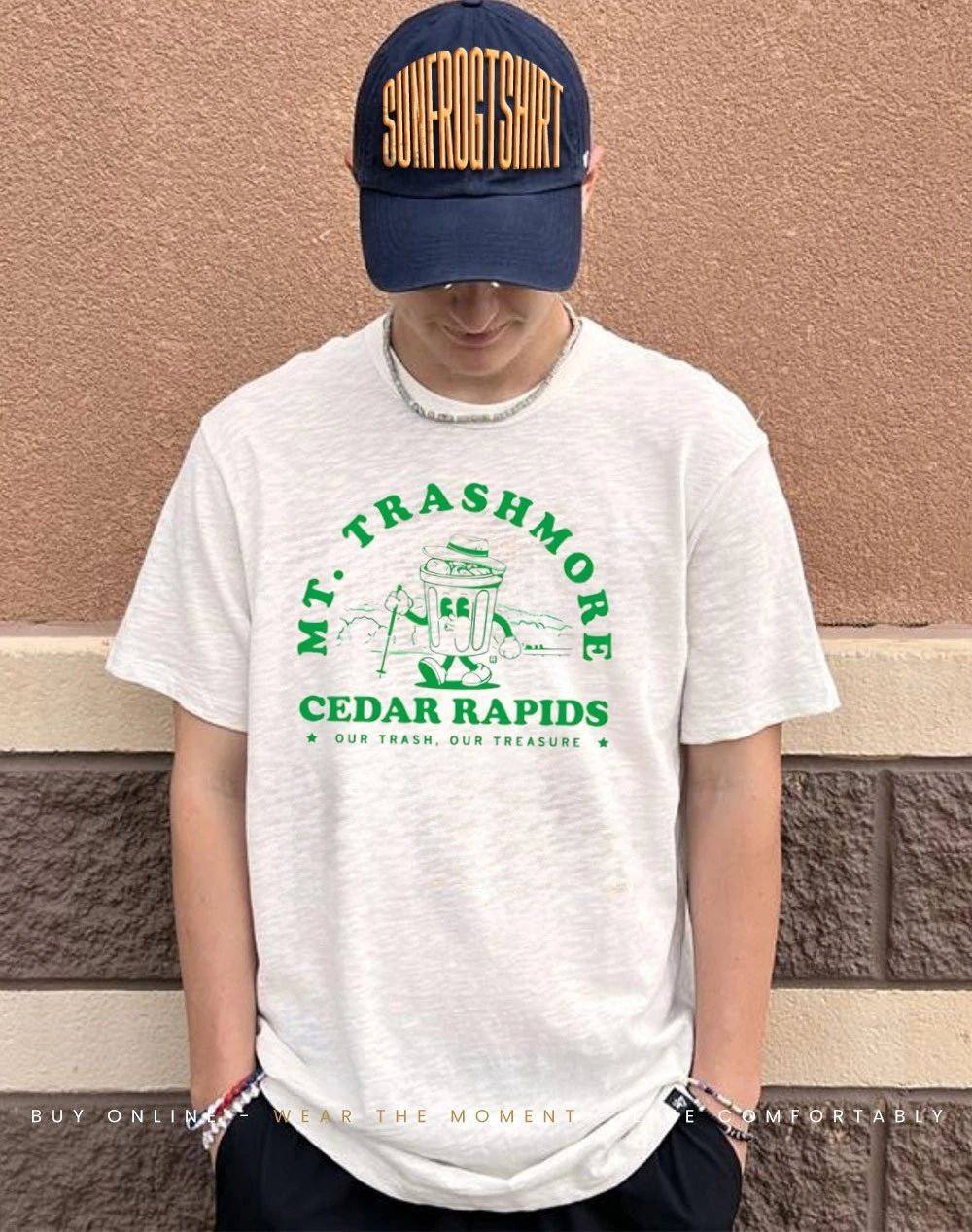 Mt. Trashmore Cedar Rapids Our trash our treasure shirt