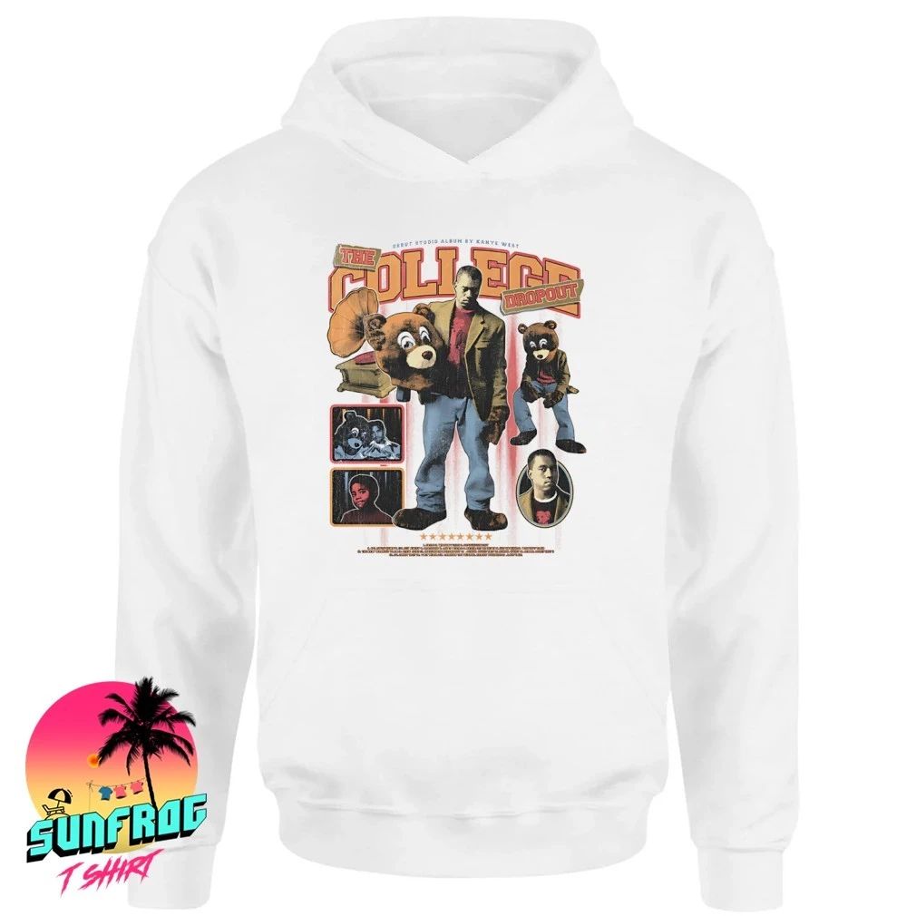 Old Kanye The College Dropout move graphic shirt