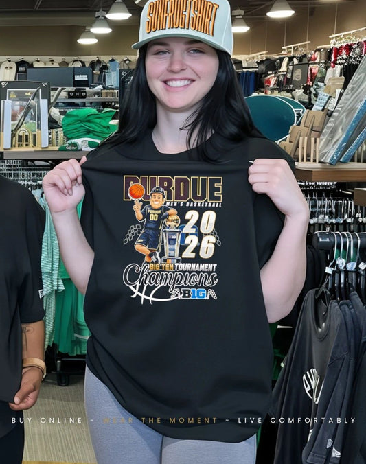 Purdue Boilermakers’ 2026 Big Ten Tournament Champions mascot shirt
