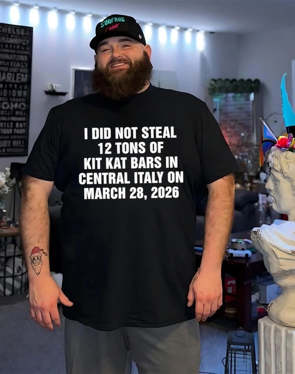 I Did Not Steal 12 Tons of Kit Kat Bars in Central Italy on March 28 2026 shirt