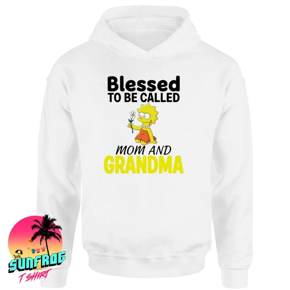 Simpsons blessed to be called mom and grandma shirt