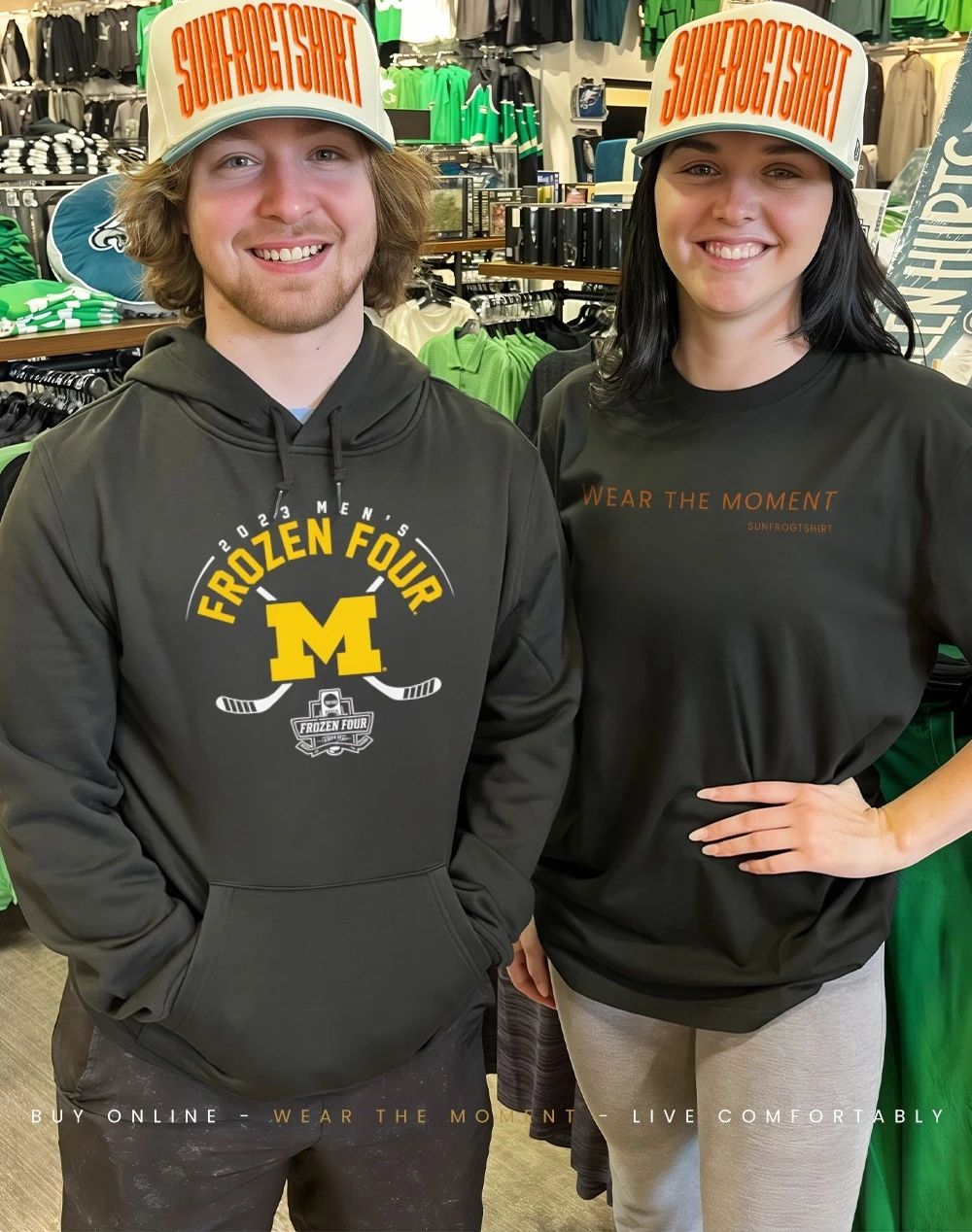Michigan Men’s Hockey 2026 Frozen Four shirt
