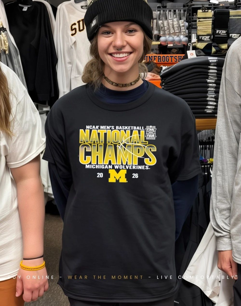 Michigan men’s Basketball National Champions March Madness shirt
