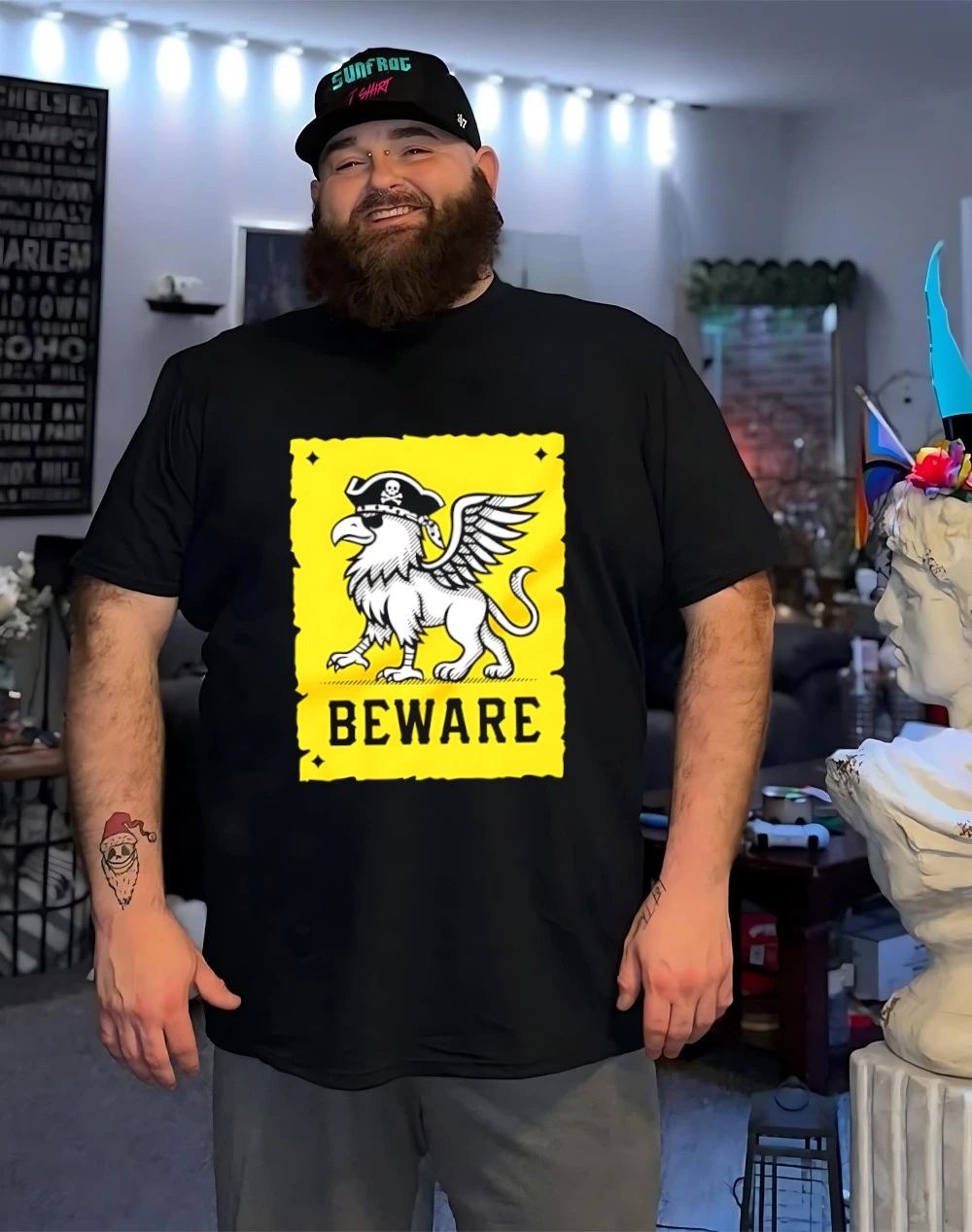 Beware Pittsburgh Pirates logo shirt