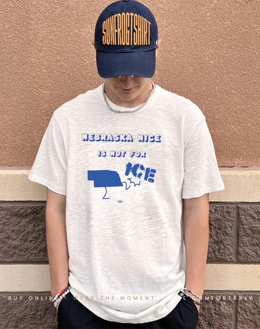 ONKC Nebraska Nice Is Not For ICE shirt
