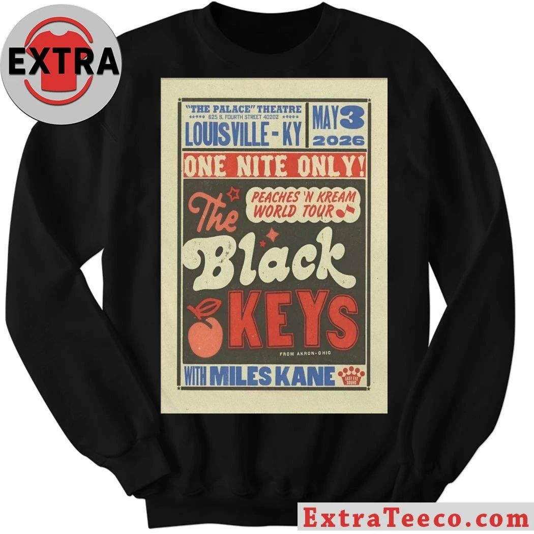 The Black Keys In Louisville KY On May 3 2026 Poster Shirt