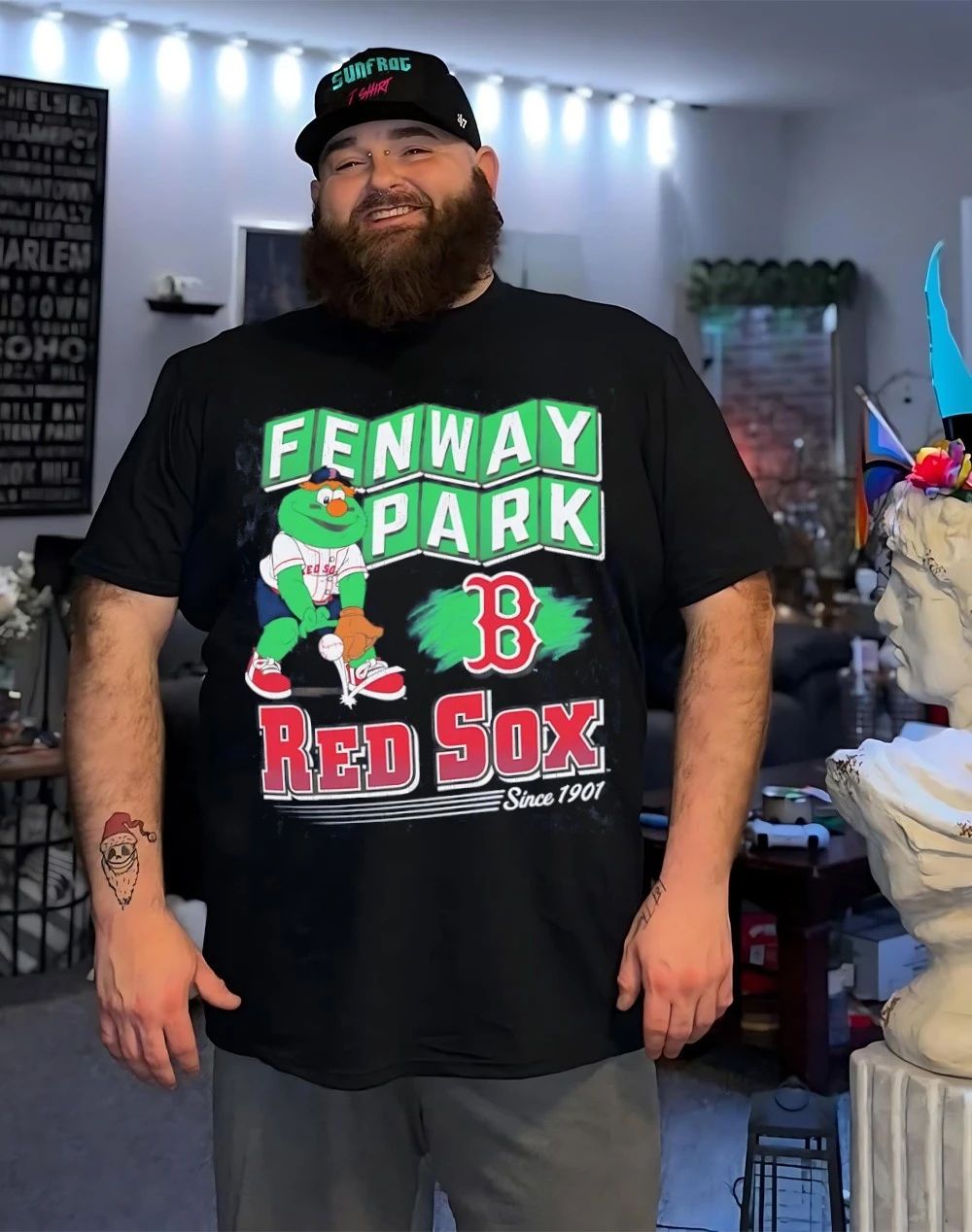 Boston Red Sox Fenway Park Wally the Green Monster 1901 shirt