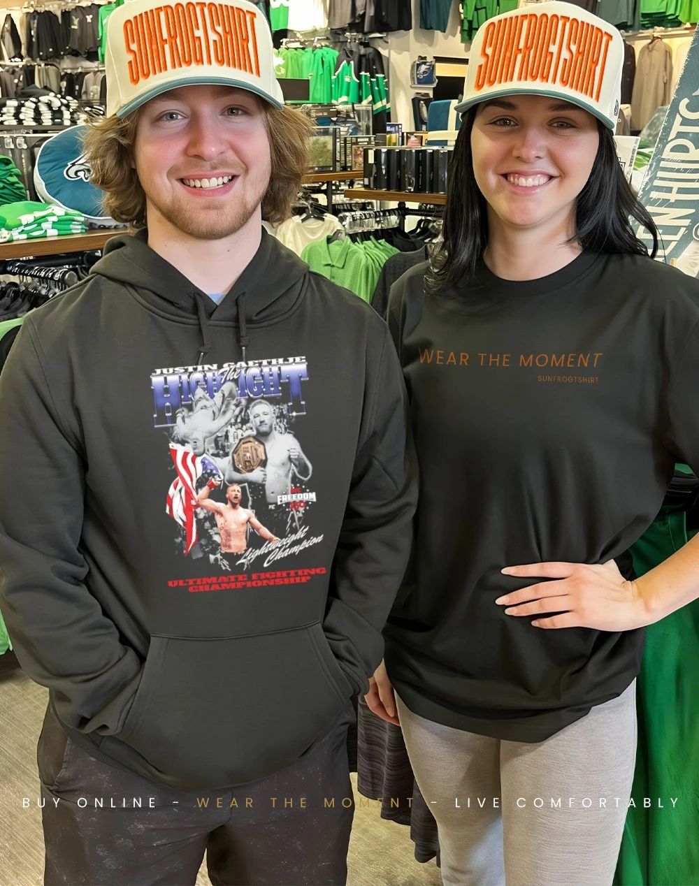 Justin Gaethje UFC Freedom 250 graphic shirt