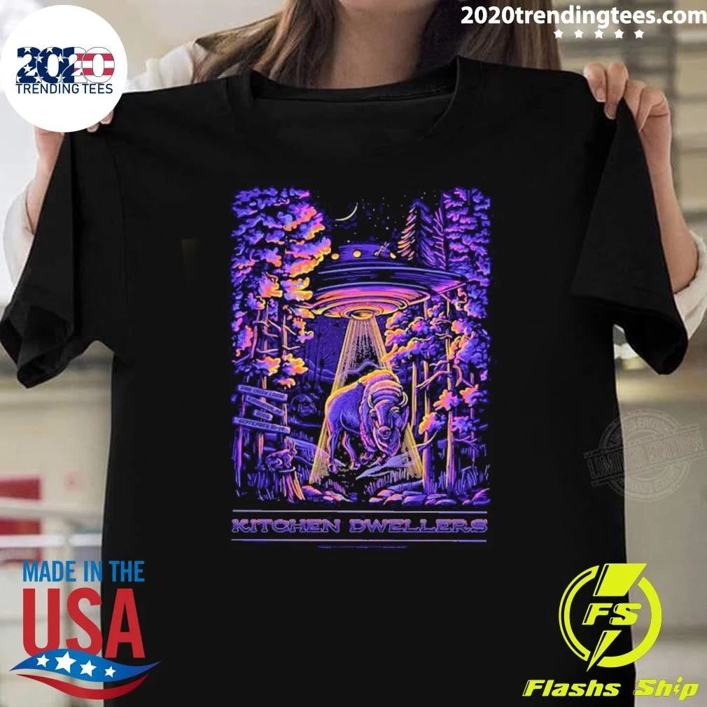 Kitchen Dwellers Livingston Mt Event Poster At Pine Creek Lodge In Livingston Mt On September 10-13 2026 Shirt