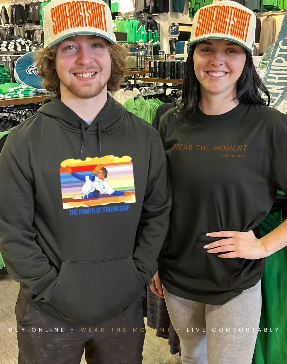 Baseball Power Of Friendship Player Fan shirt