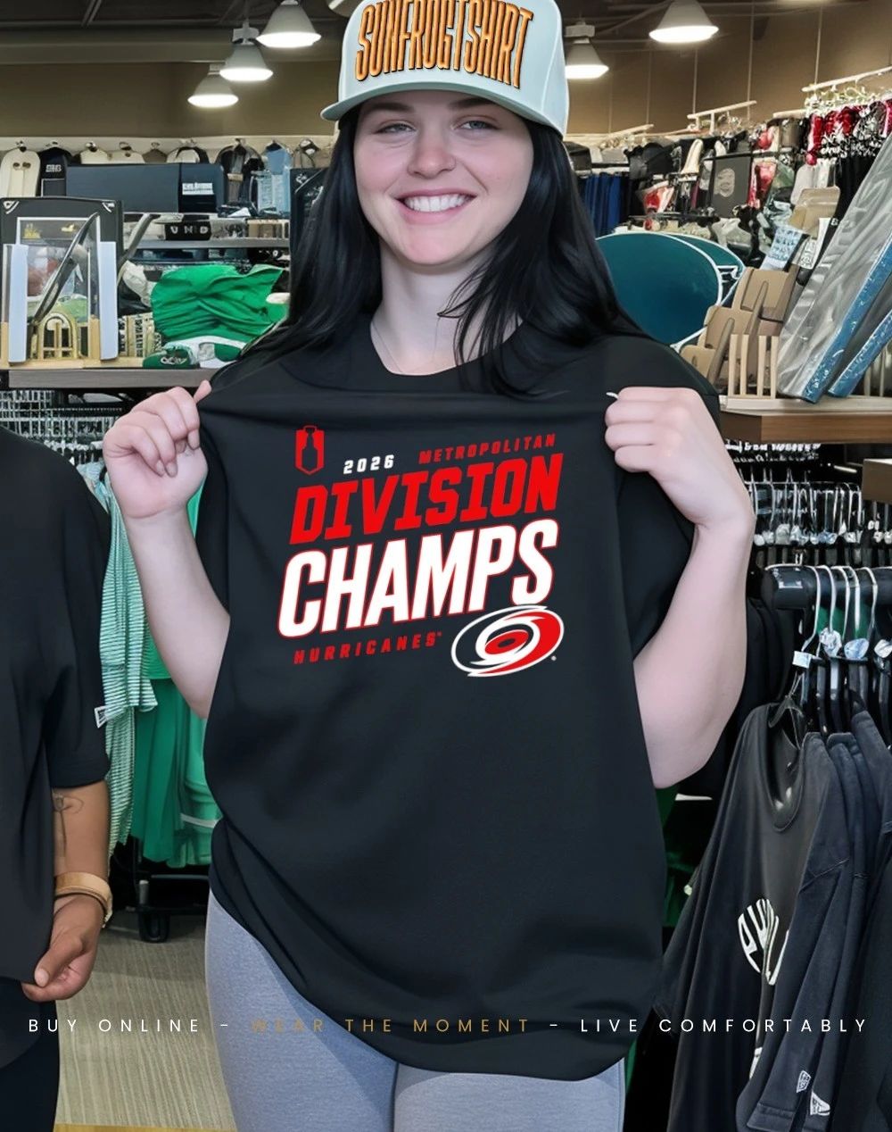 Carolina Hurricanes NHL 2025 2026 Metro Division Champions Locker Room shirt