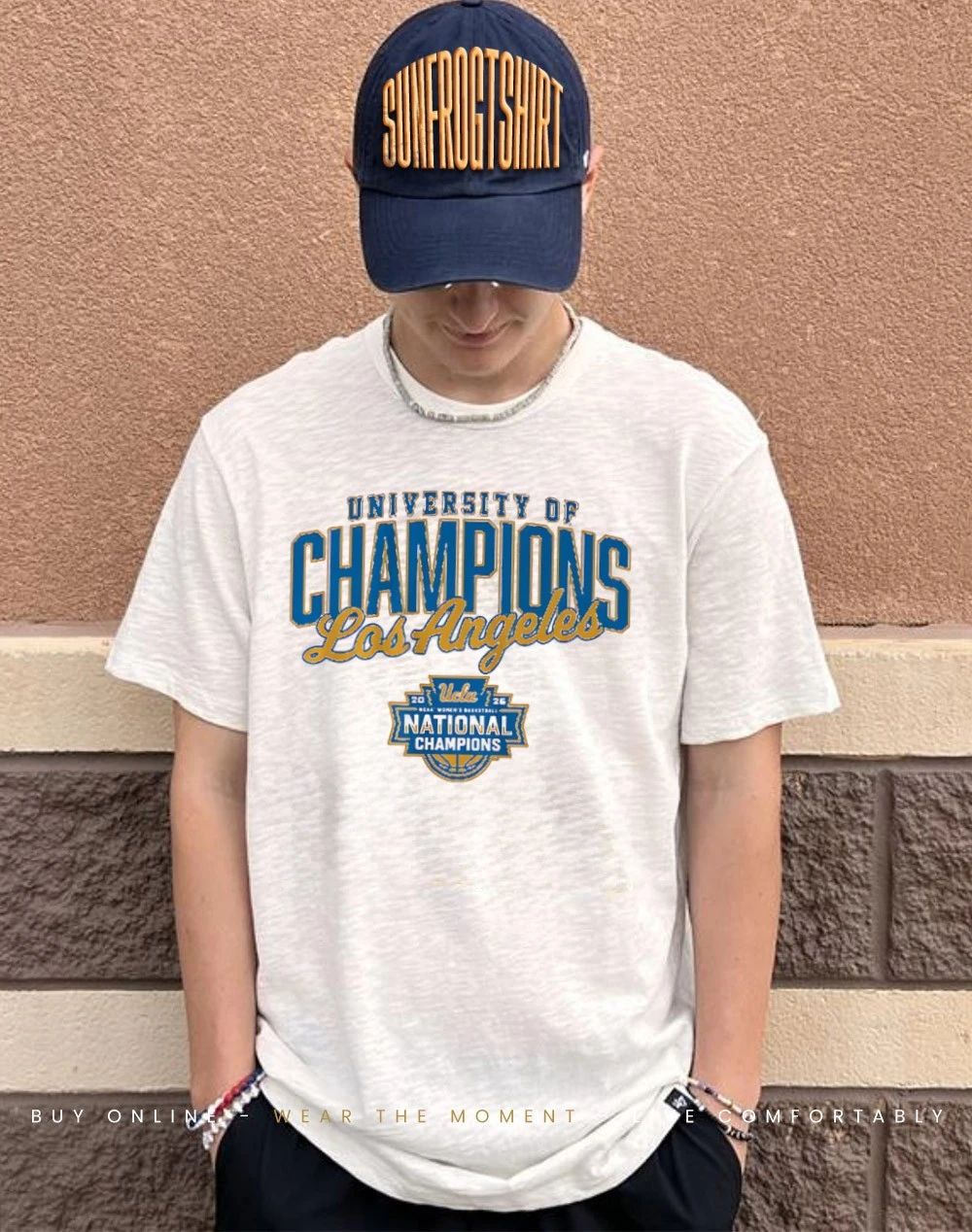 UCLA Bruins WBB University of Champions Los Angeles 2026 shirt