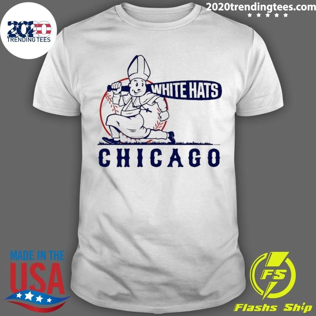 Pope Leo Xiv Chicago White Hats Shirt