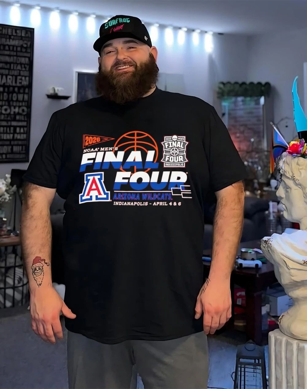 Arizona Wildcats NCAA Men’s Basketball March Madness Final Four 2026 shirt