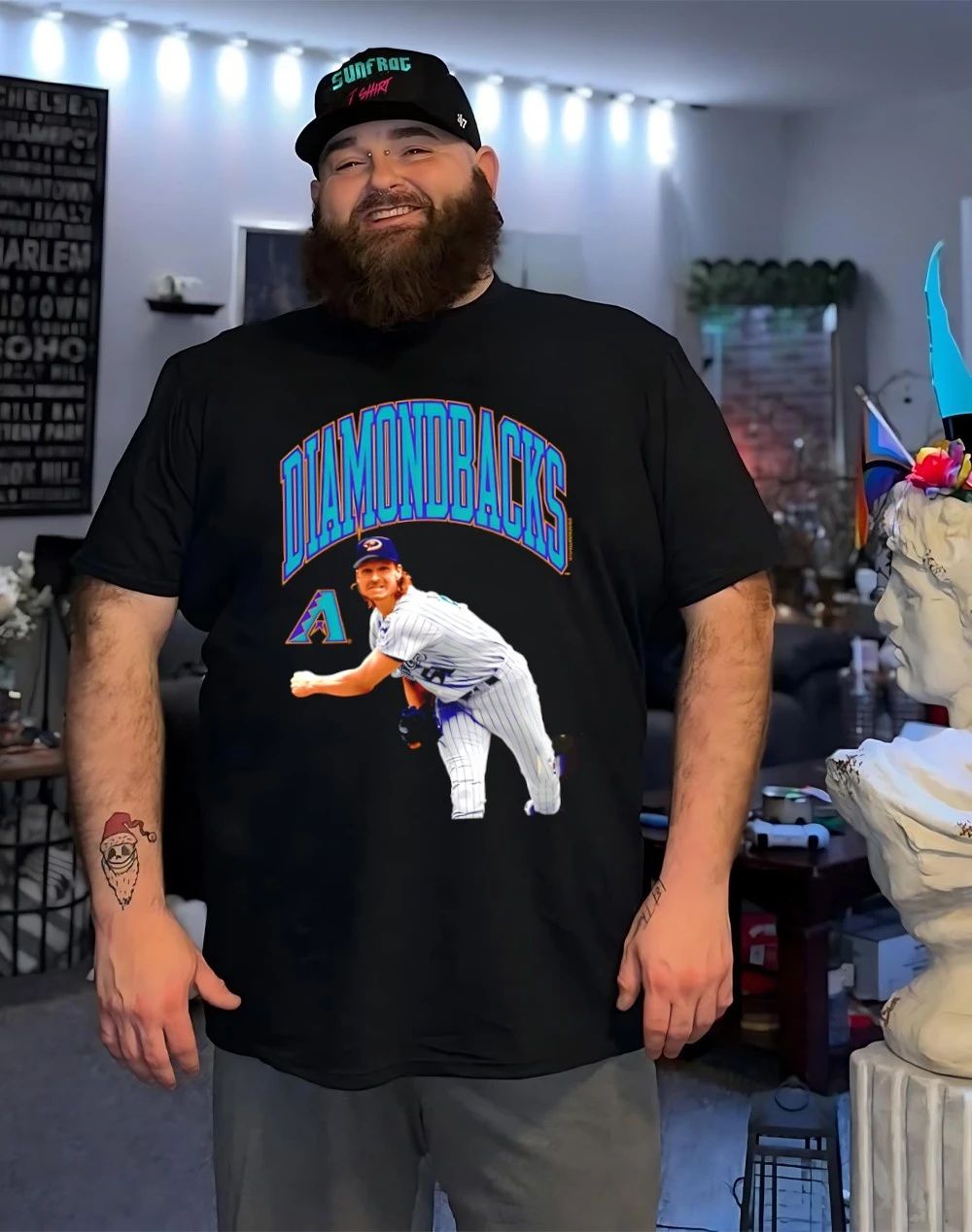 Randy Johnson Arizona Diamondbacks Photo Arch Player shirt