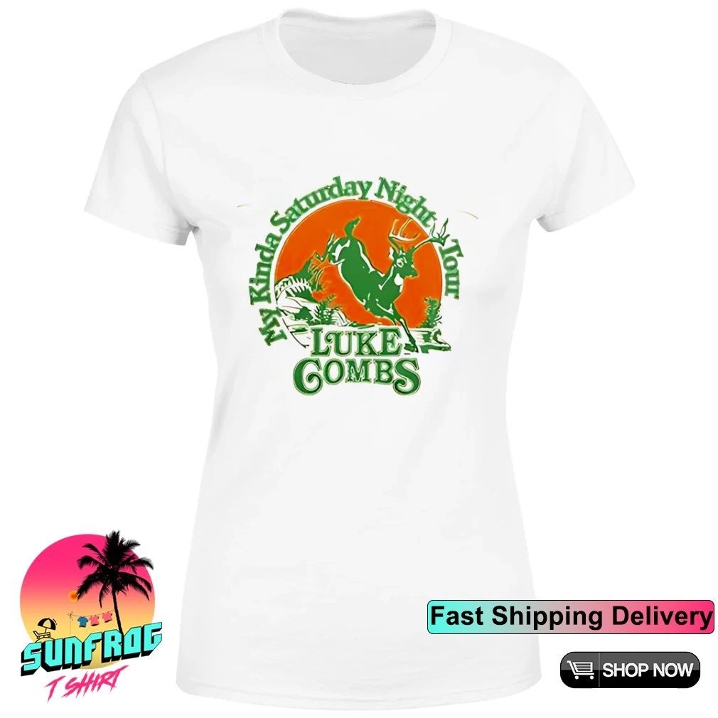Luke Combs My Kinda Saturday Night Tour 2026 graphic shirt