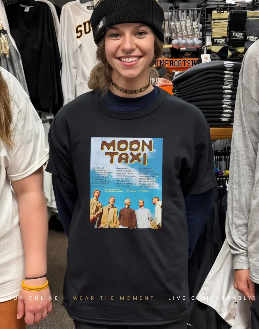 Moon Taxi Summer Tour 26 Shirt