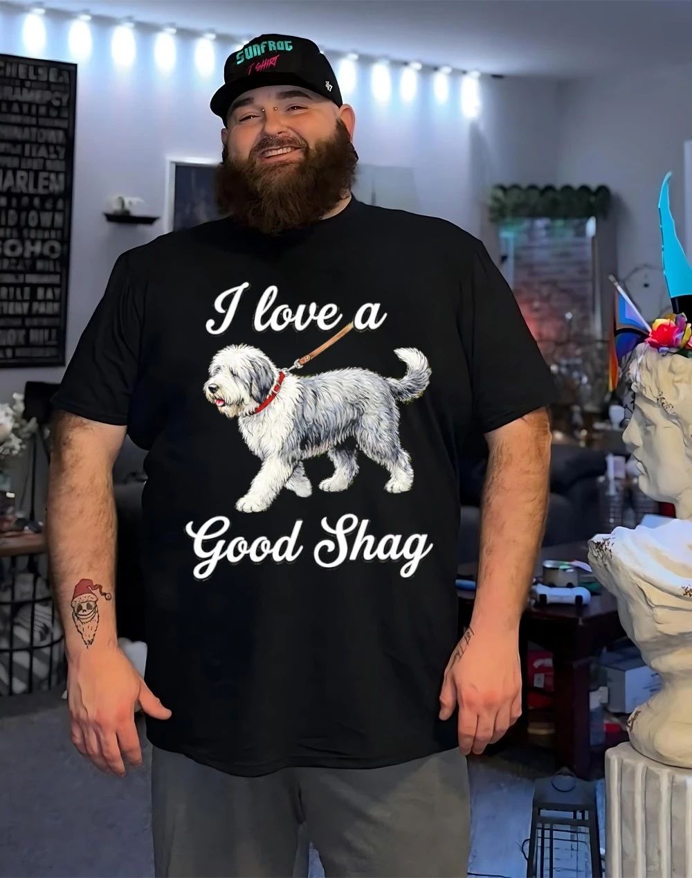 Shaggy dog I love a good shag shirt