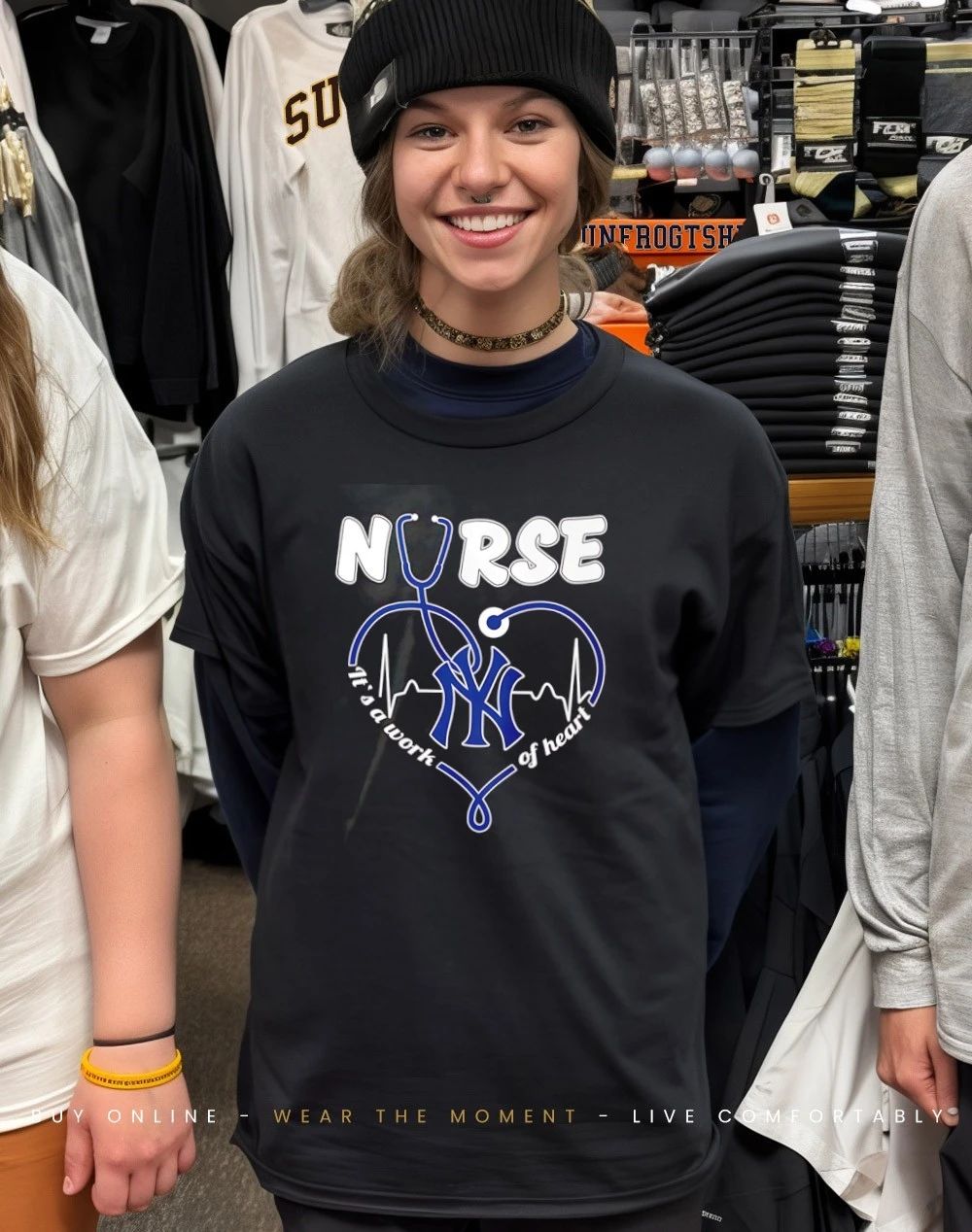New York Yankees Nurse it’s a work of heart 2026 shirt
