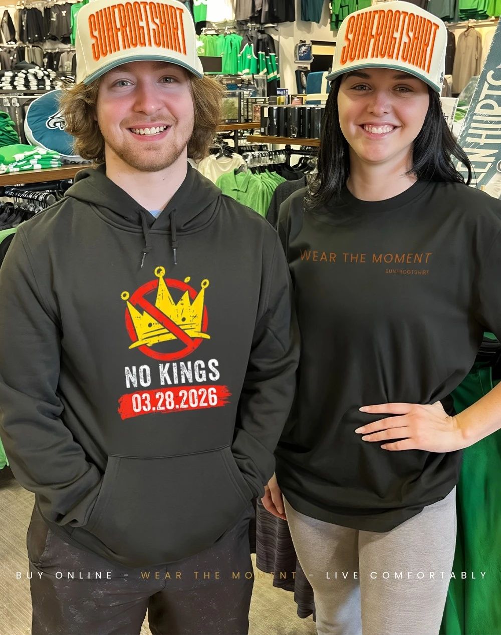 No Kings 3.28.2026 anti Trump shirt