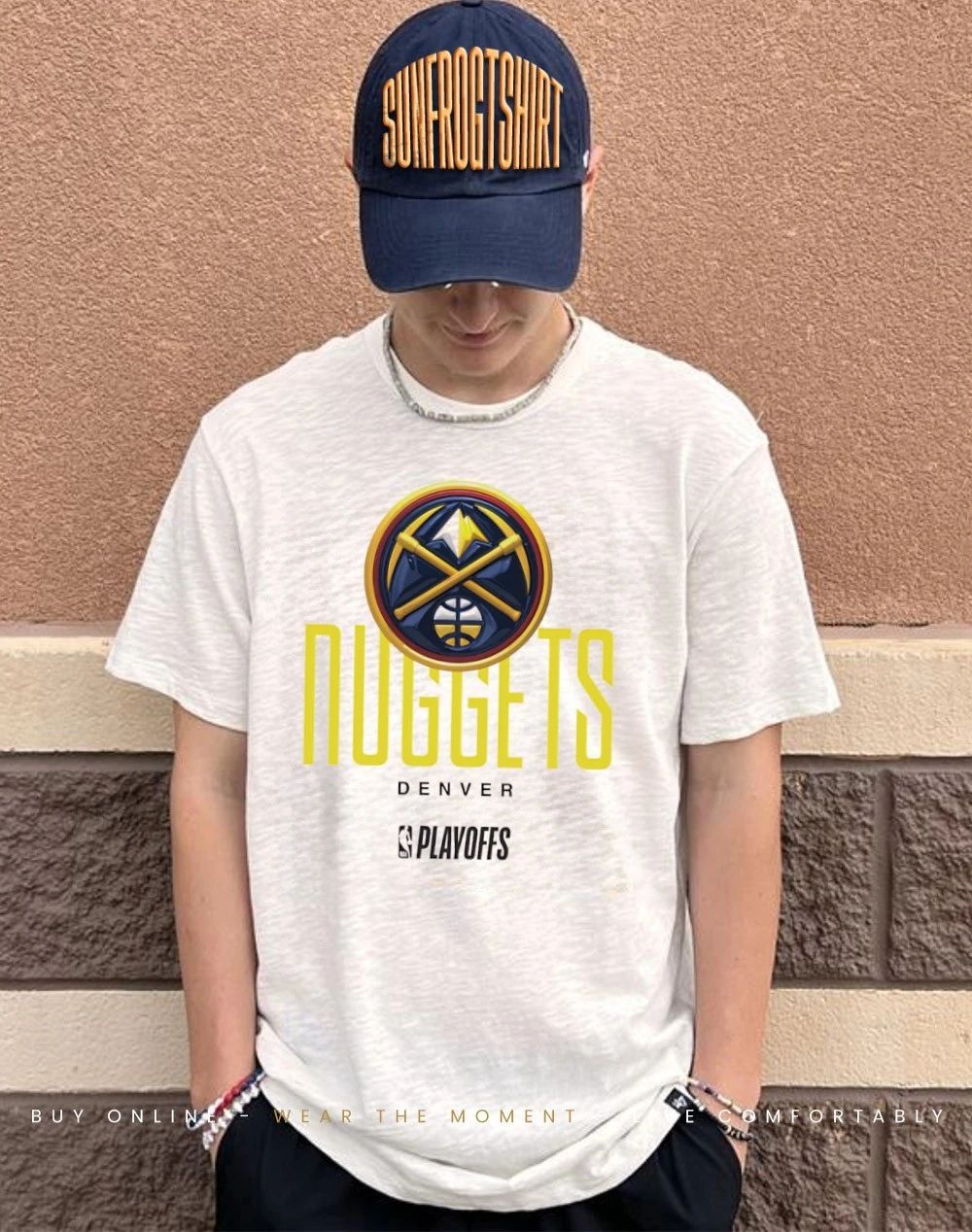 Denver Nuggets 2026 NBA Playoff graphic shirt
