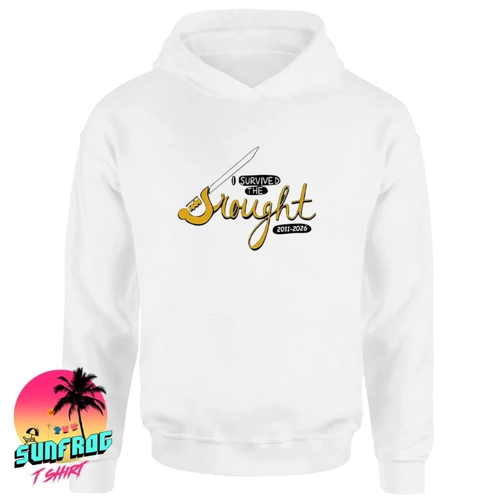 I Survived The Drought 2011–2026 Sword Graphic shirt