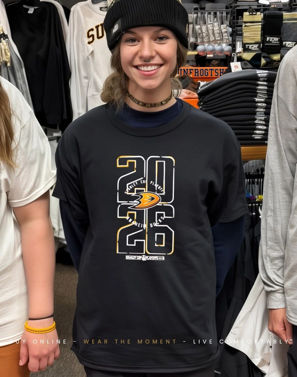 Anaheim Ducks 2026 Stanley Cup Playoffs Participant shirt