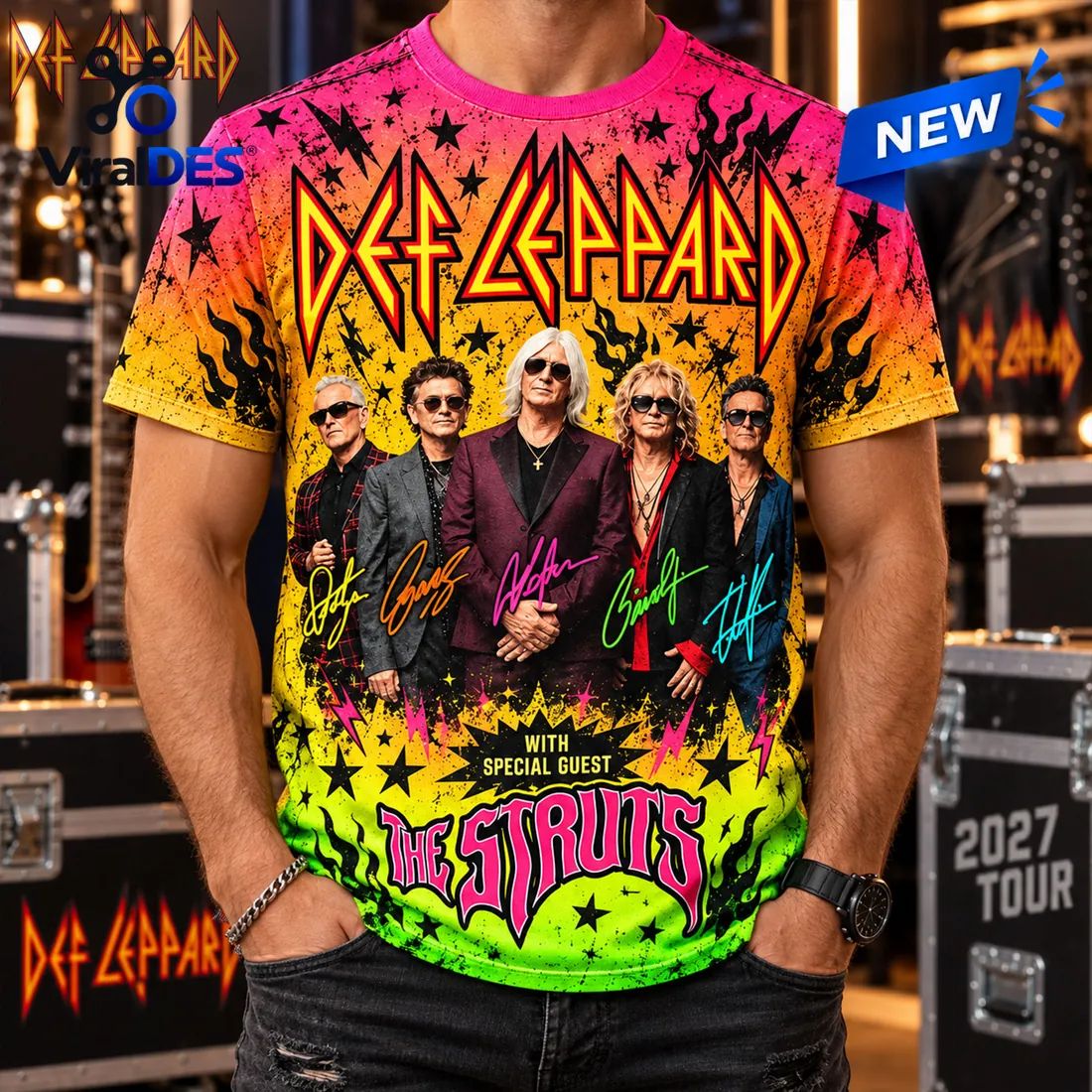 Def Leppard Goo Goo Dolls Tour Shirt