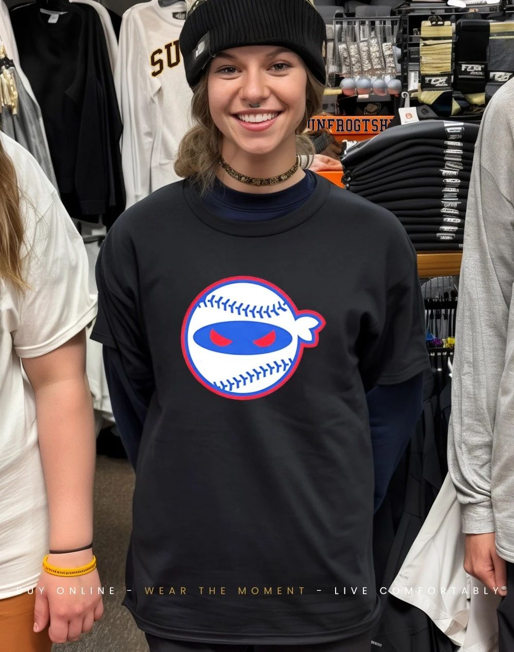 Pitching Ninja Atlanta Baseball shirt