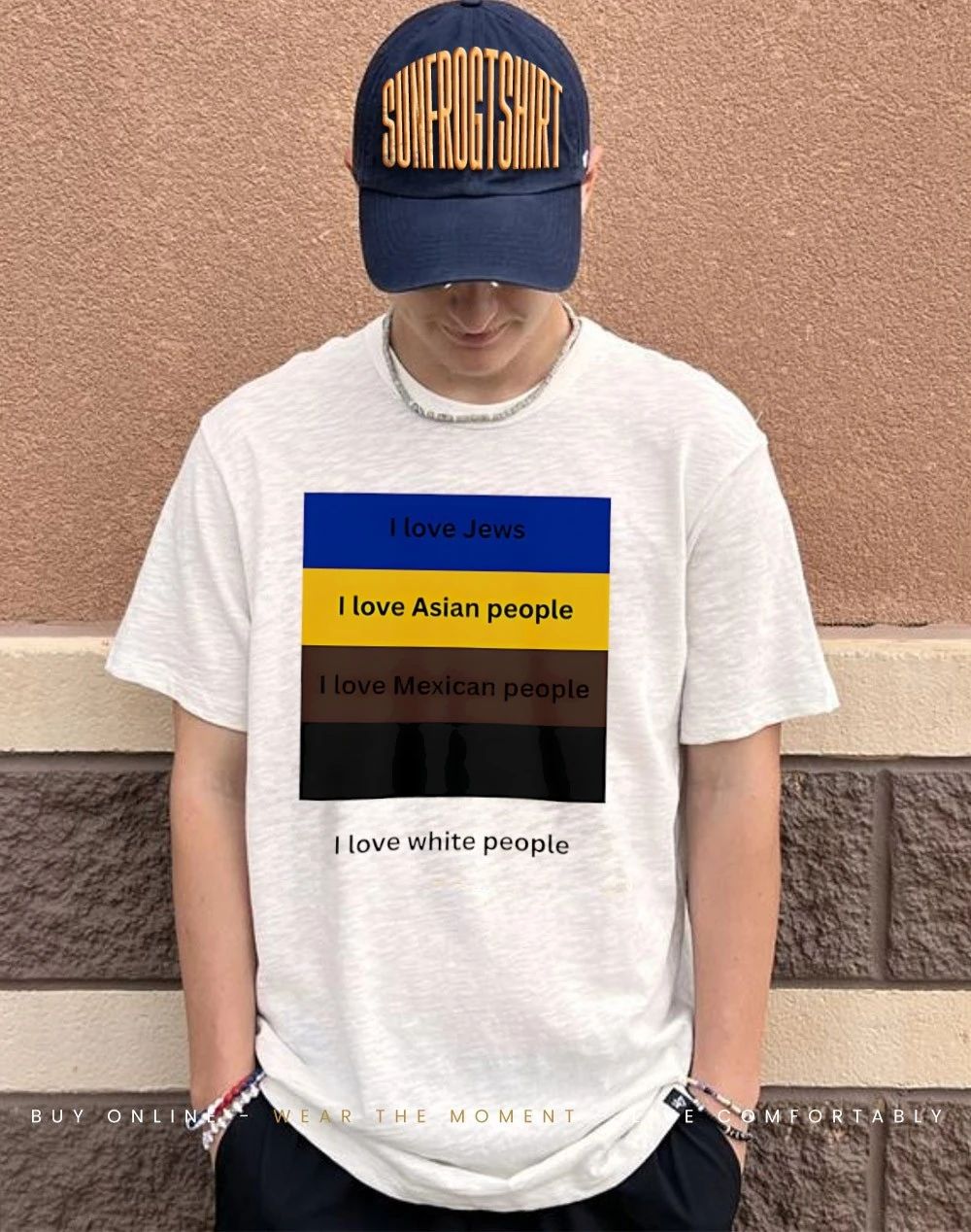 I love all people I love Jews Asian Mexican people shirt